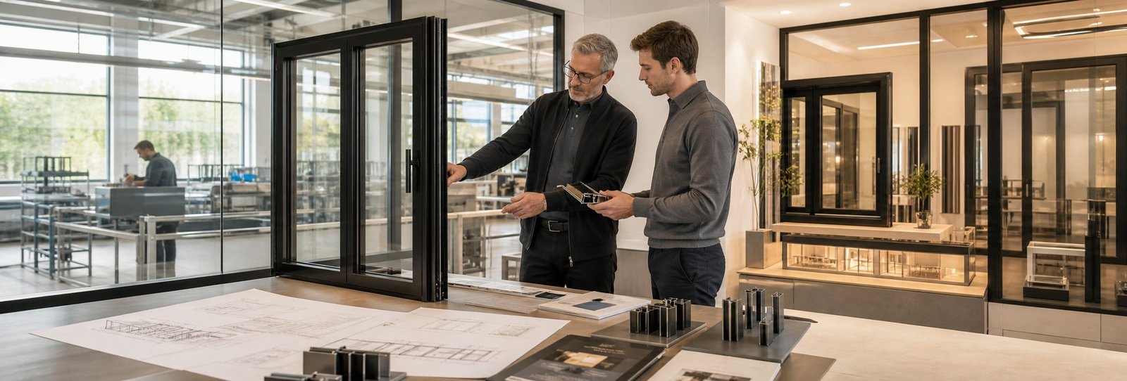 Alloy Pro engineers developing aluminum window systems