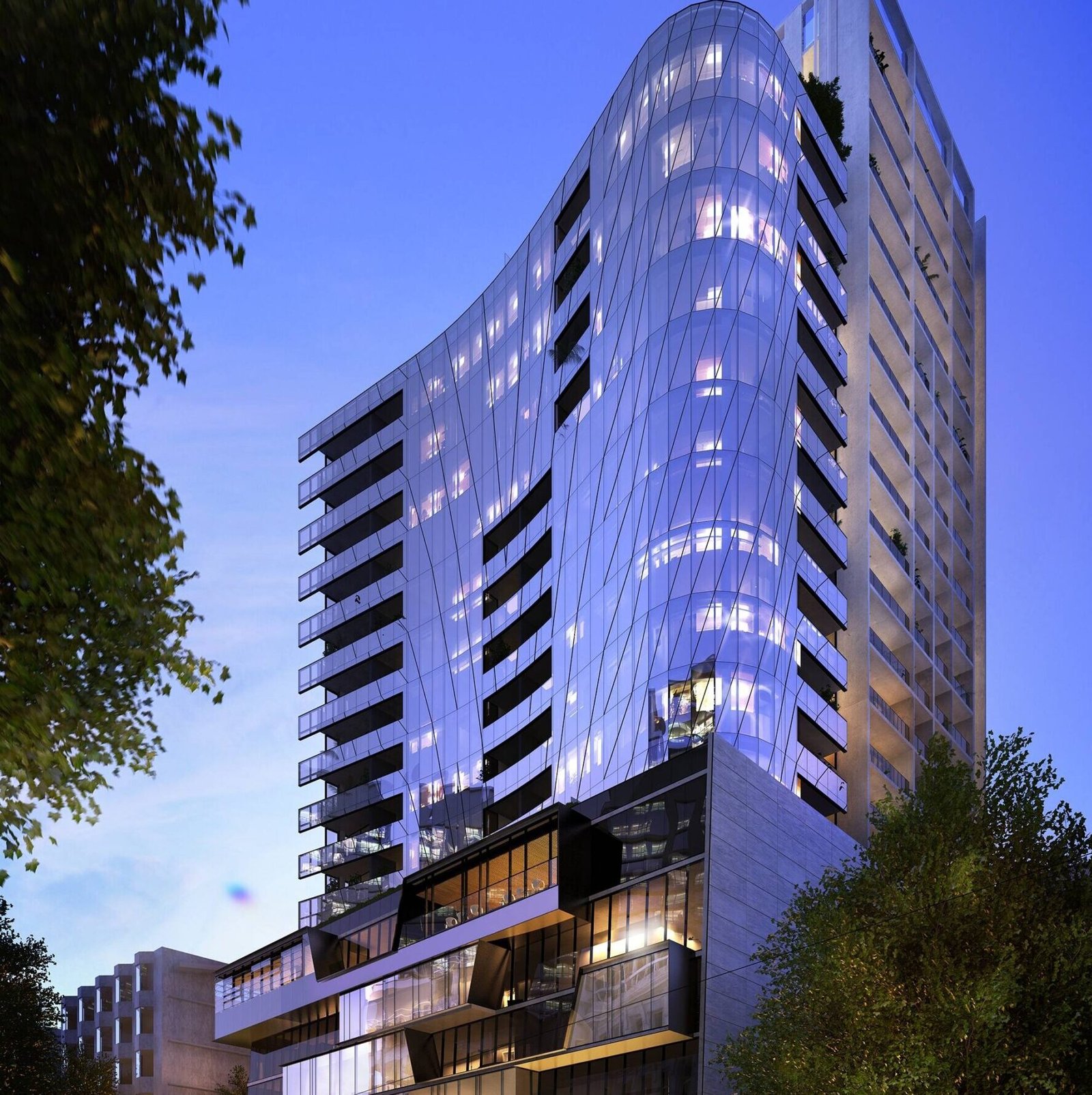 Royal Como Apartment aluminium window and door project